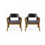 SOHO CLUB CHAIR MP2 (ensemble de 2)