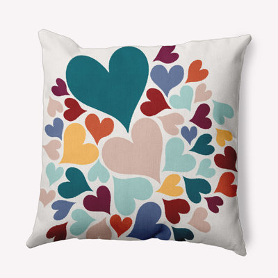 Outdoor Reversible Throw Pillow
