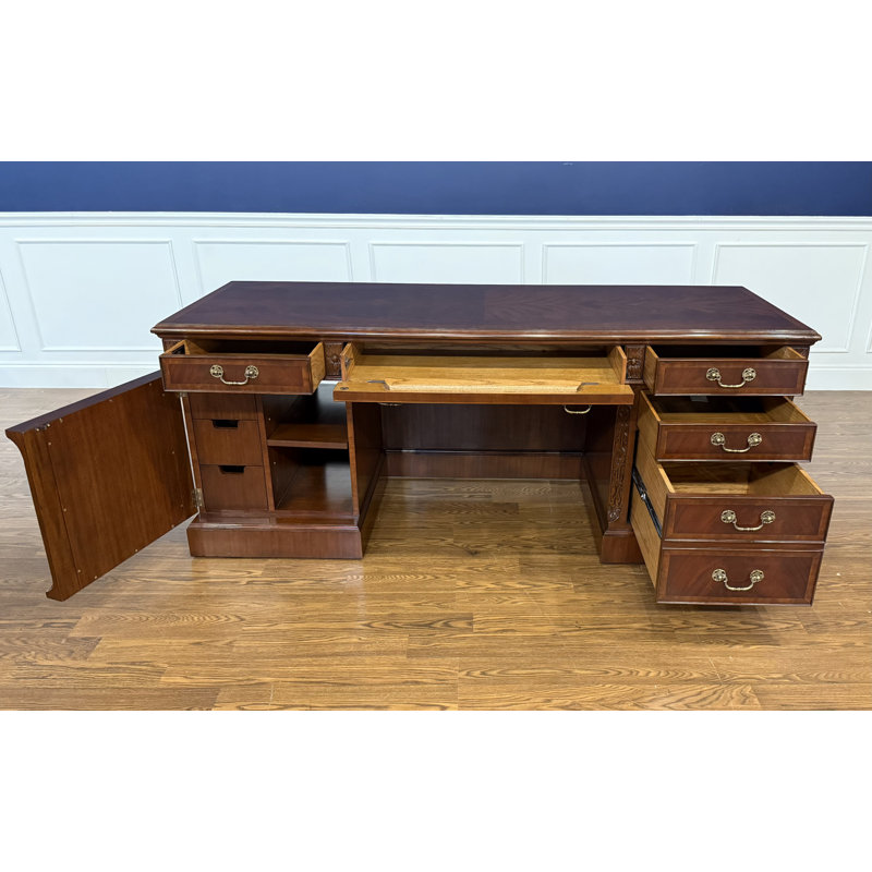 Mahogany Office Credenza 