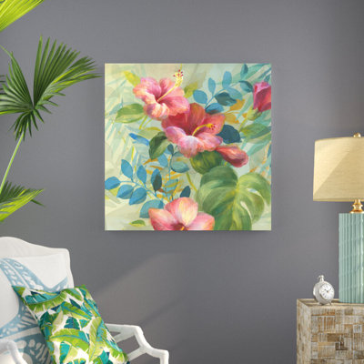 " Hibiscus Garden II " by Danhui Nai Painting Print
