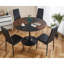 Table à manger ronde 47,2 pouces Tulipe
