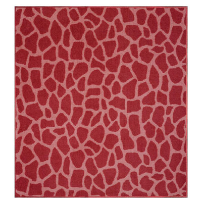 Tapis imprimé animal - Girafe Girly