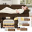 Canapé d'angle modulaire surdimensionné en forme de U, canapé 4 places avec pouf, tissu velours côtelé, pour salon, chambre ou appartement-1752841814-1752841769