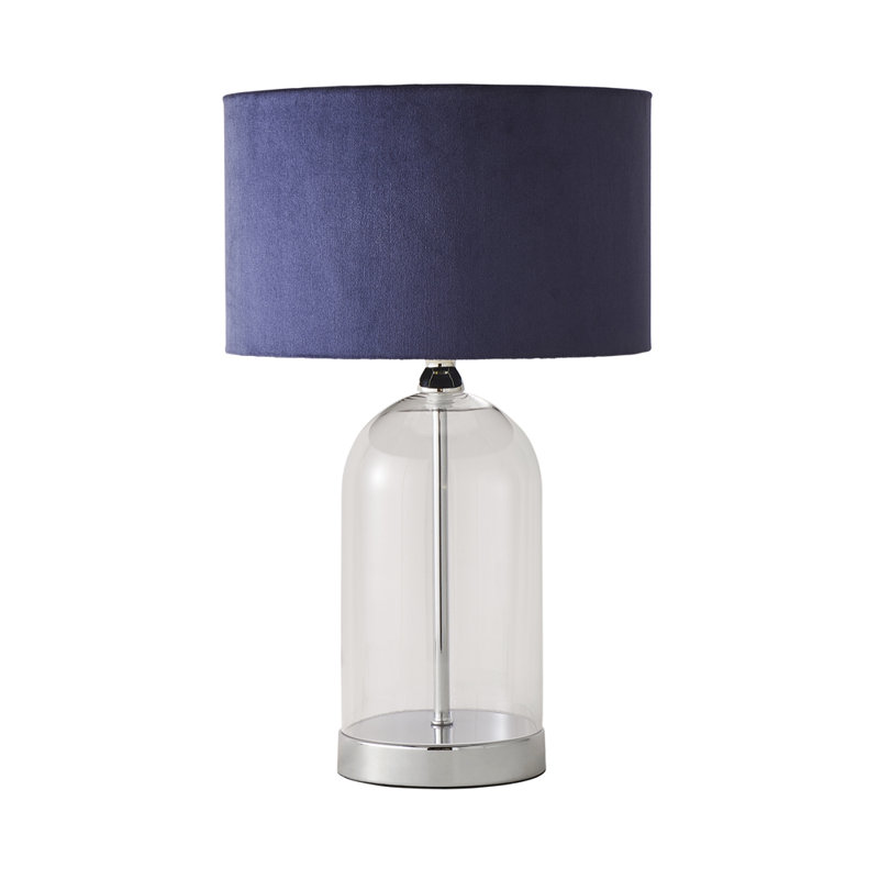 45cm Desk Lamp, Navy, Black