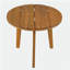 Table d'appoint ronde en acacia