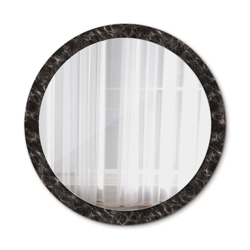 Huldar Glass Flat Wall Mirror