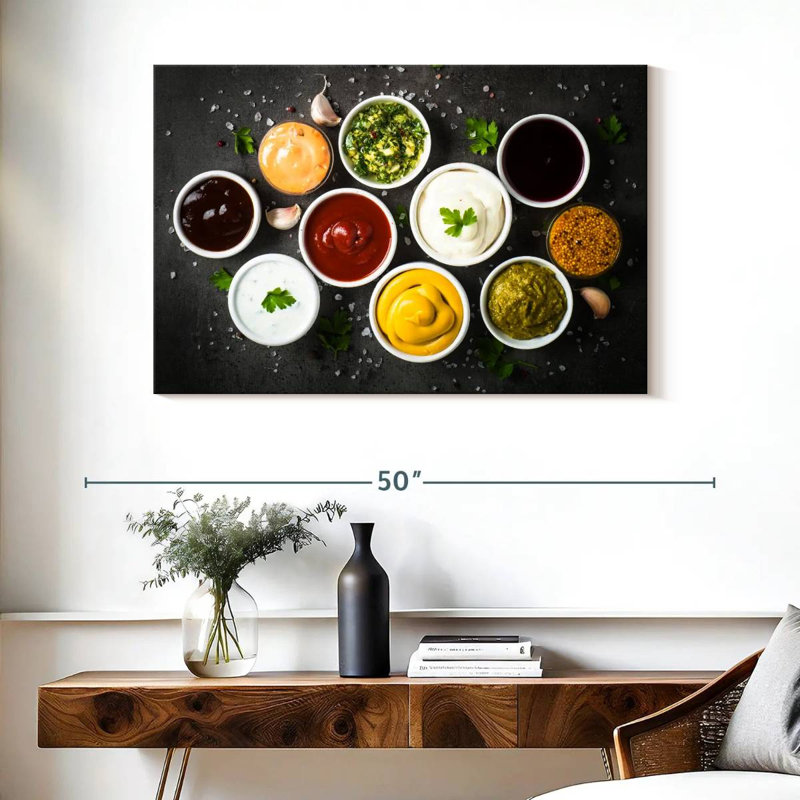 Yarlin Sauce Bowls, 26" H x 39" W