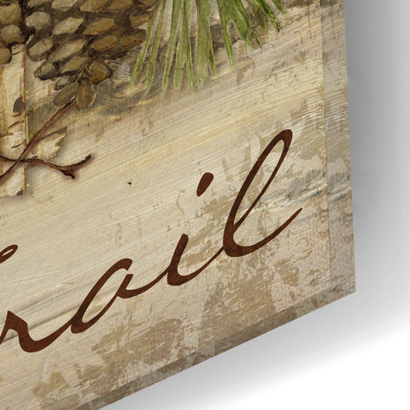 «Bear Trail» par Paul Brent, H 12 po x l 16 po x P 0,13 po
