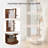 Coat rack with full-length mirror-1604683012