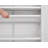 2-Doors Shoes Cabinet with open shelf