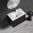 Mid-Century Modern Wall-Mounted Vanity With Soft-Close Drawers & Ceramic Sink-1702512337