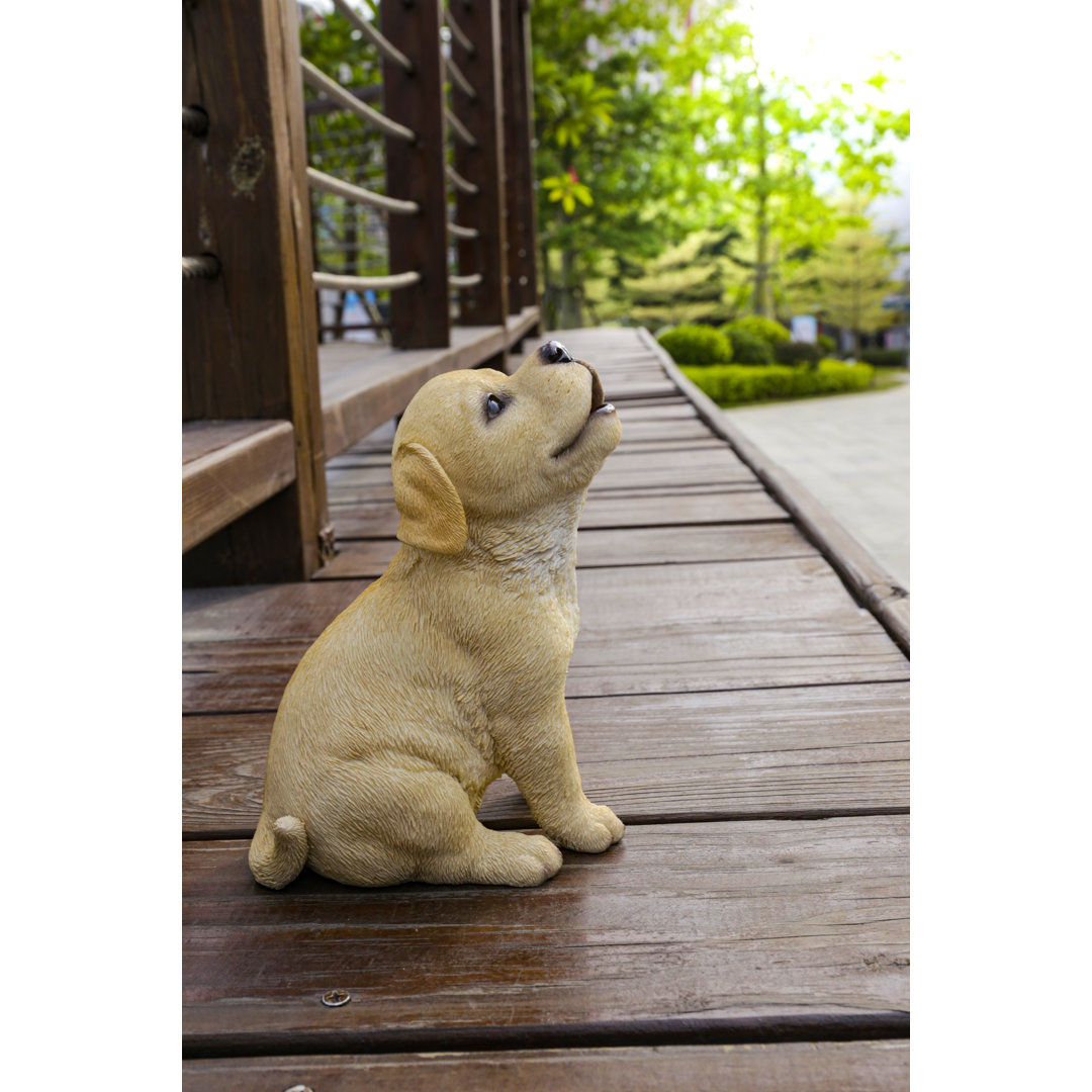 Howling Yellow Labrador puppy Hi-Line Gift Ltd.