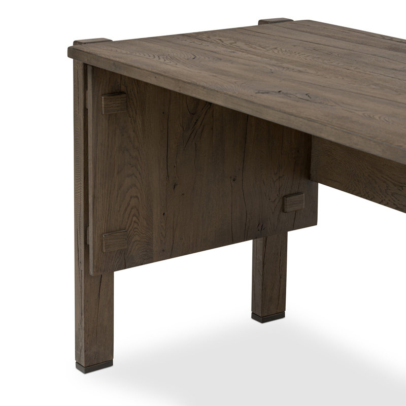 MARCELA Writing Desk, Gray Reclaimed French Oak