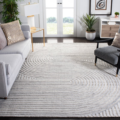Aydee Hand Tufted Abstract Indoor Rug
