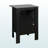 Zambia Black Nightstand