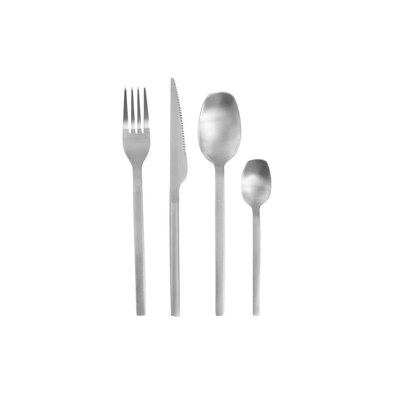 Lantz 16 Piece Cutlery Set, Service for 4, Silver