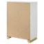 Commode blanche à 4 tiroirs-1049648685