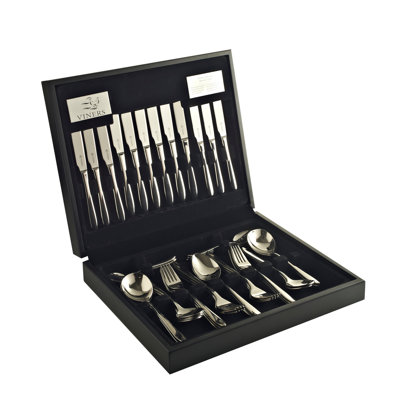 Viners Eden 44 Piece 18/10 Stainless Steel Cutlery Set, Service for 6