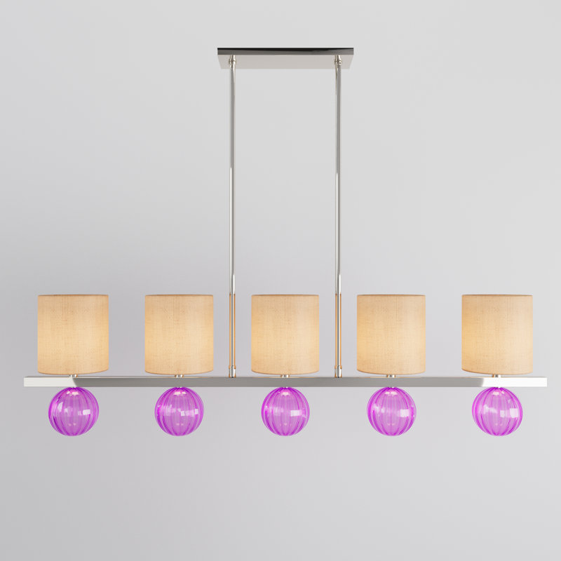Bibi 5 - Light Pendant, Magenta