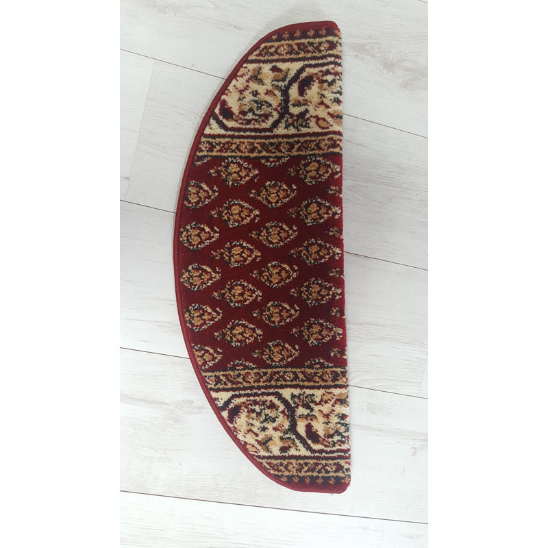Half-circle Ashbourne Oriental 25cm X 65cm Area Rug