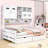 Wellsville Two Drawers Wooden Daybed With Cabinet and Shelf-1672504330-1672504333