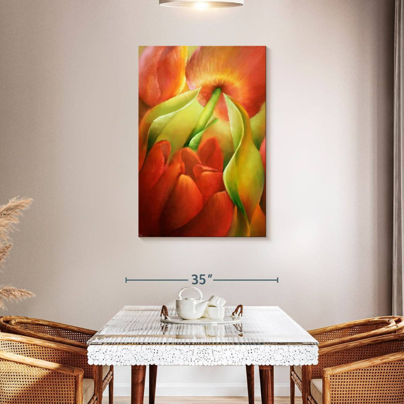 Harnek Spring Fire, 45" H x 30" W