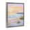 Chaleureux lever de soleil avec cadre flottant de phare lointain, design par Arlington Prints