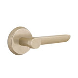 Aurora Round Privacy (Bed & Bath) Door Lever with Round Rosette