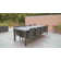 Marial Extendable Aluminium Dining Table