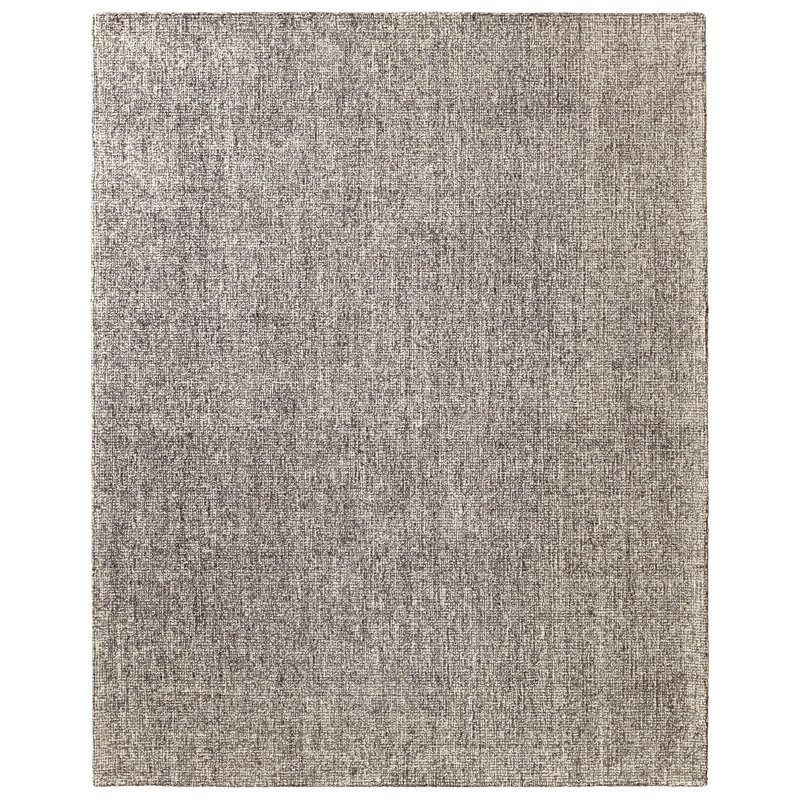 Oland Hand Tufted Wool Area Rug, Rectangle 6' x 9'