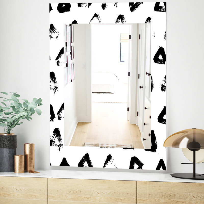Miroir mural moderne et contemporain, H 24 po x l 32 po