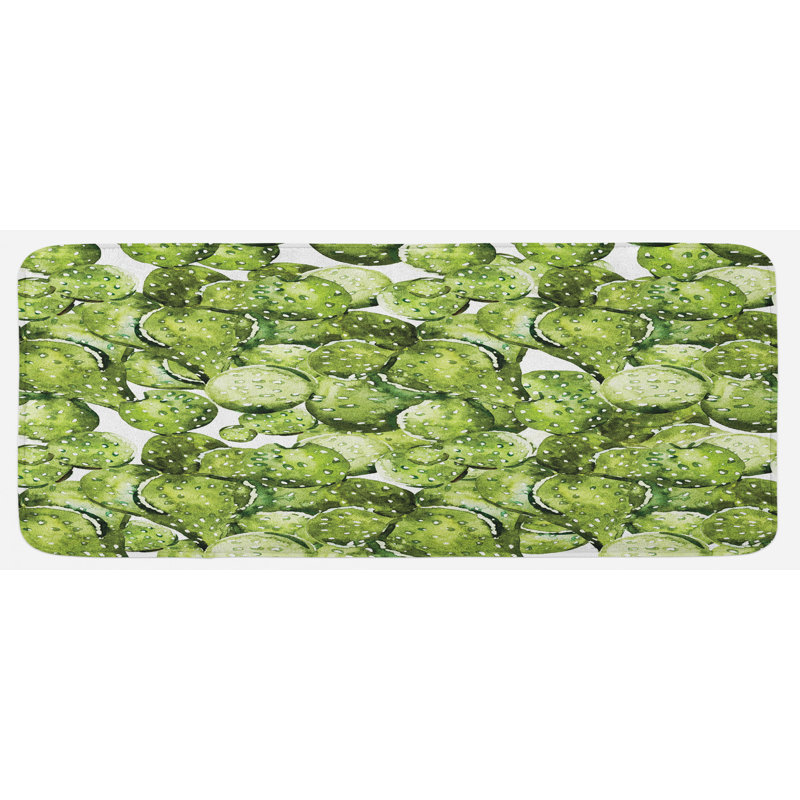 Tapis de cuisine cactus