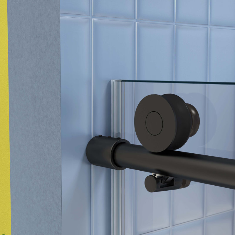 Shower Doors, Matte Black