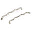 Poignée à poignée Trellis Collection - 7-9 / 16 "Poignée d'armoire nickel satiné - Quincaillerie traditionnelle pour tiroirs et armoires-116400632-116400650