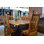 Table de salle à manger à double piédestal Maryna