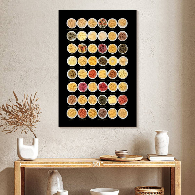 Yarlin Pasta Sampler, 39" H x 26" W