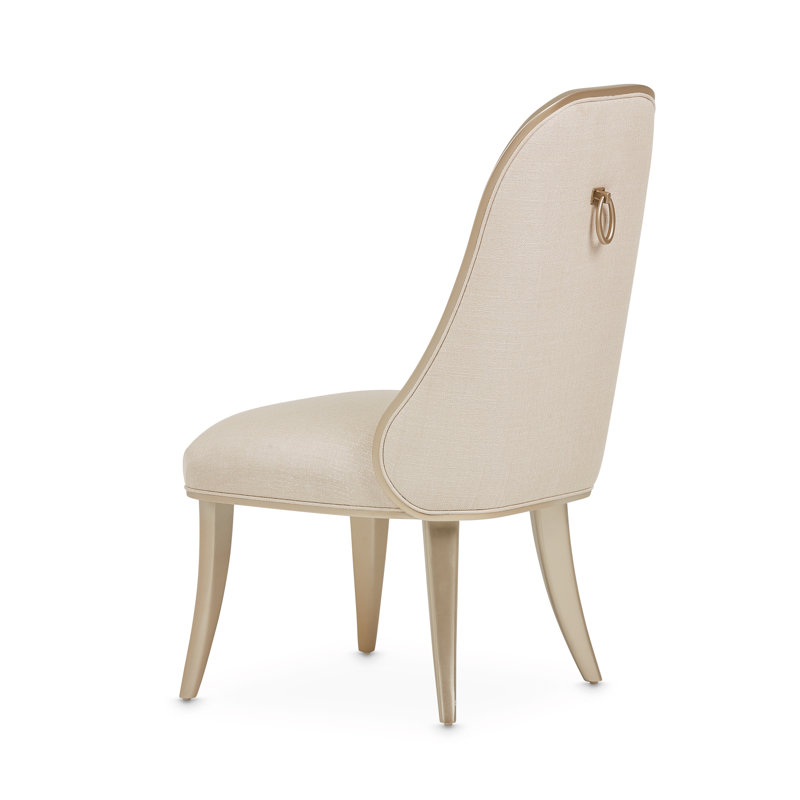 Villa Cherie Tufted Dining Side Chair, Caramel