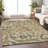 Premium Machine Washable Prisco Beige Rug-1140051399