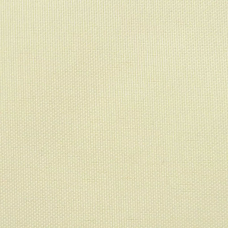 3.6m x 3.6m Rectangular Shade Sail, Cream