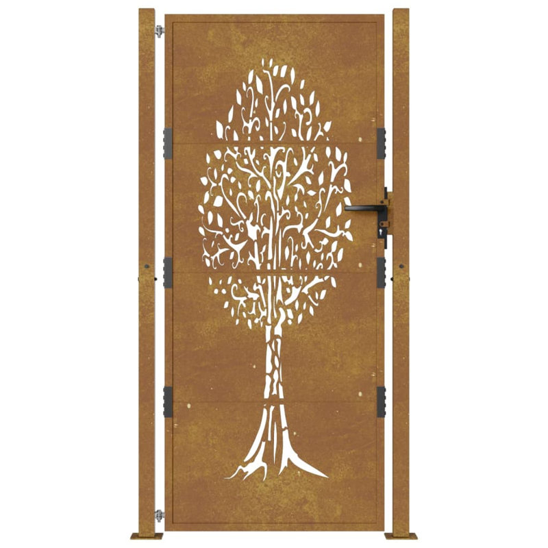 Danina Brown Metal Gate, 180x105cm