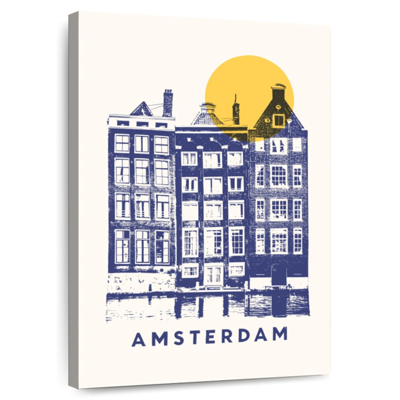 Aime Amsterdam City, 12" H x 8" W