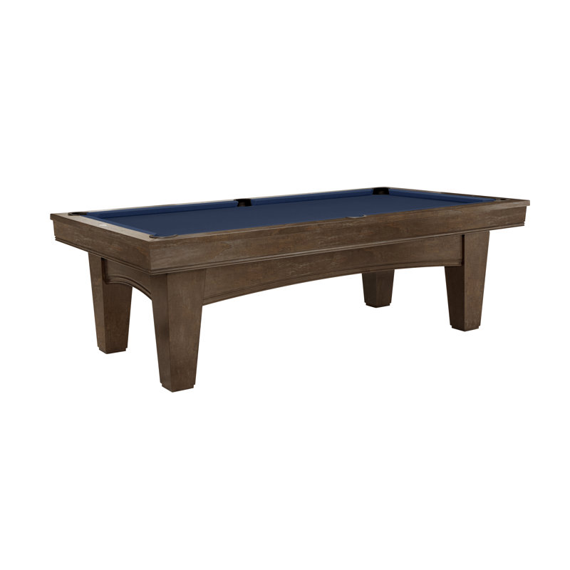 Winfield Billiard Table with Professional Installation, Nutmeg, Regatta Blue