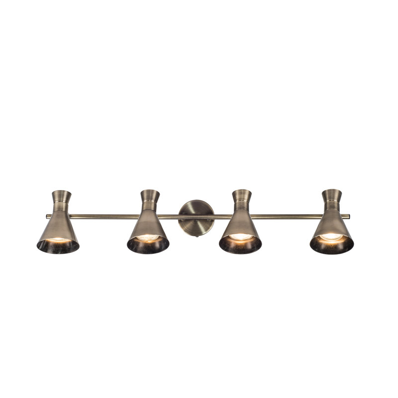 Semi Flush Mount, Antique Brass