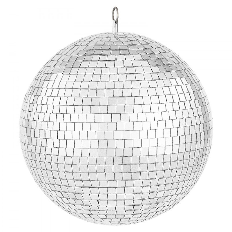 Mirror Disco Ball, 30.5cm H x 30.5cm W x 30.5cm D