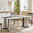 70.9"Rectangular Large Dining Table