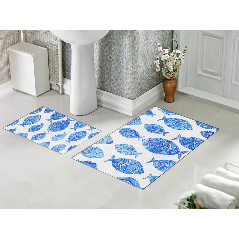 Ensemble de tapis de bain 2 pièces Dingeman