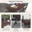 Table d'appoint pliante en rotin, table de bout d'extérieur, table basse en rotin PE tissé à la main pour balcon, cour, jardin, pelouse, cour