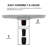 Plastic Adjustable Umbrella Table
