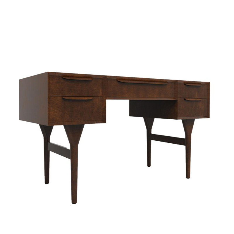 Bureau de 55 po de large avec 5 tiroirs Farrington, Gland