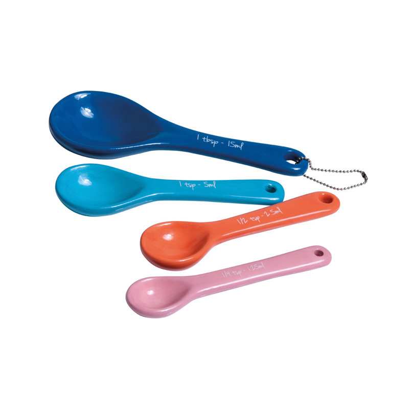 Shirehampton 4-Piece Dolomite Measuring Spoon Set